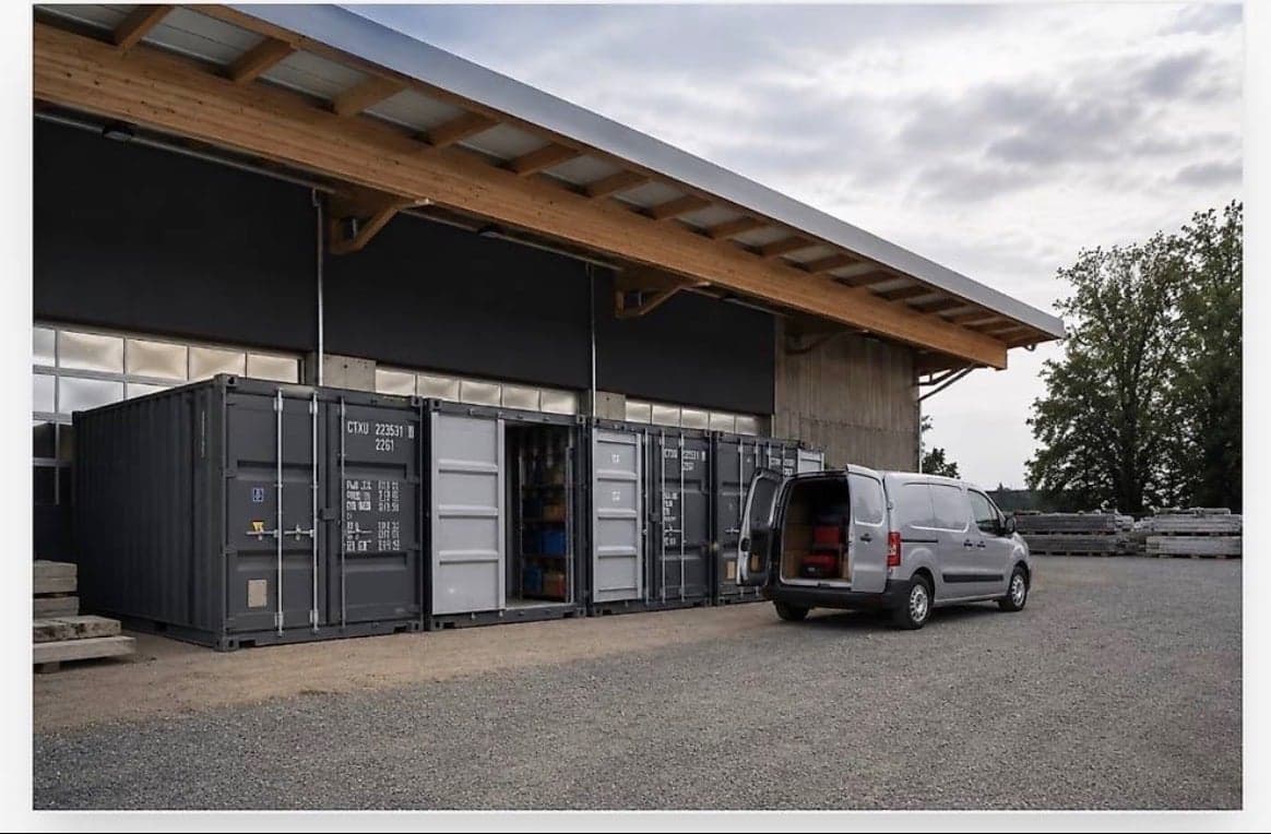 Dépôt box stockage self box container 24/24 dépôt stock — Montilliez